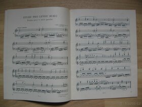 Noty - Czerny - Op. 718, etudy pro levou ruku - 4