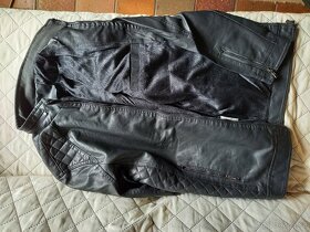 Prodám novou bundu s podšívkou - PU kůže, černá - 4