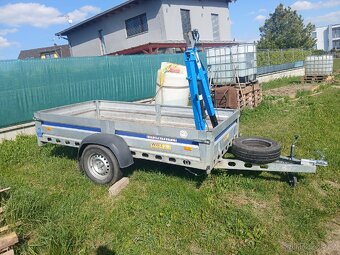 Prodám vlek na 750kg s nápravou na 1300kg - 4