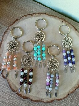 HANDMADE KLÍČENKY LAPAČE SNŮ - 4