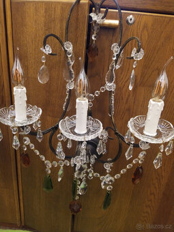 Prodám luxusní nástěnná svítidla Verona Orion - 4