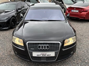 Audi A8 4.2TDi V8 Exclusive (černý strop-KESSY-20”-TV-DVD) - 4