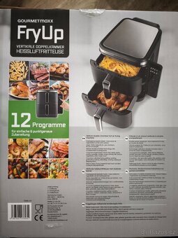 Dvoukomorová horkovzdušná friréza objem 10l - 4