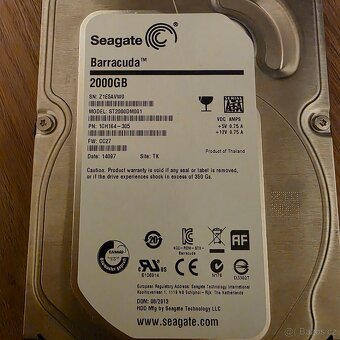 HDD 3.5 2TB Seagate Barracuda #1 - 4
