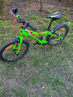 Dětské kolo MAXBIKE Junior 20"- zelené - 4