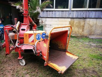 Štěpkovač použitý Dücker HF 760 pro traktor Unimog - 4