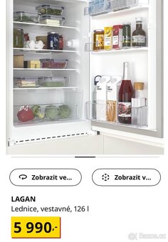 Vestavná lednice z IKEA - 4