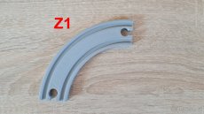 Vláčkodráha, různé druhy kolejí Brio Ikea Lidl - 4