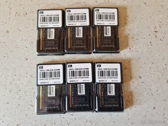Nové notebookové RAM 8GB-DDR3 - 4