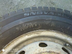 1x.prodam Peugeot boxer 225/70-15C Barum snovanis - 4