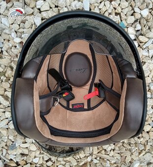 Helma a na motorku Lazer Café racer - 4