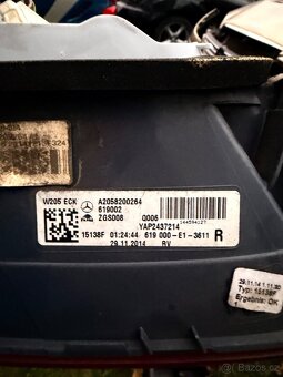 Zadní světla Mercedes-Benz C-Class W205 - 4