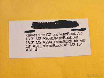 MacBook Air klávesnice (náhr.díl) - 4