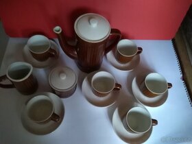 Retro kávová souprava- značená - 4