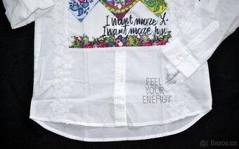 Dívčí košile halenka zn. DESIGUAL v. 134-140 (9-10let) - 4