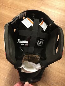 Replika hokejové brankářské helmy - Ottawa Senators - 4