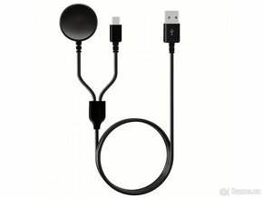 2v1 bezdrátový nabíjecí kabel USB-C + kabel pro watch - 4