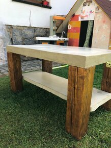 Betonový stolek - 4