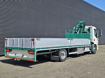 DAF LF 260 - valník s hydraulickou rukou FASSI - 4