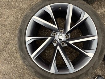 20” Alu kola Škoda Kodiaq vč letních pneu, dot 46/20 - 4