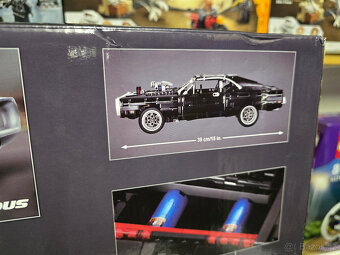 TECHNIC STAVEBNICE 42111 Dom's Dodge Charger NÁHRADA - 4