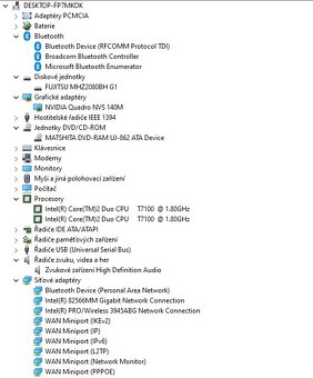 Lenovo T61,CPU T7100,WIN 10,HDD 80GB,RAM 4GB,14 palců - 4