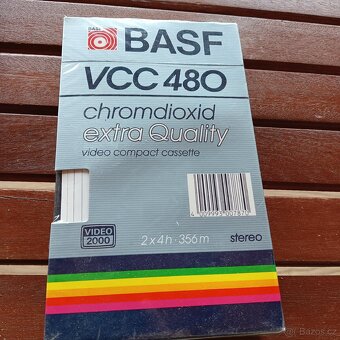 (originál zabalené)videokazety BASF vcc 480 - 4