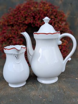 3 ks Porcelánový set,MZ Stará Role,Czechoslovakia. - 4