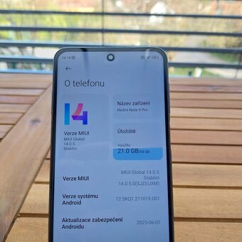 Mobilní telefon Xiaomi Redmi Note 9 Pro, 6GB RAM, 64GB - 4