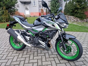 Kawasaki Z500 SE Metallic Moondust Gray 2025 - 4