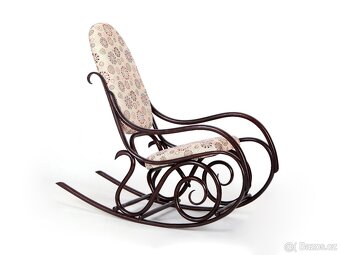 [ 4305 ] Nádherné houpací křeslo THONET, 1930 - 4