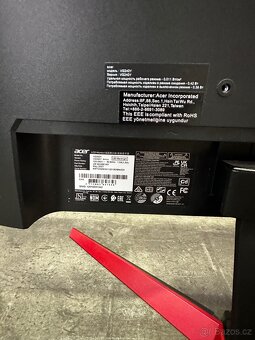 Herní monitor Acer nitro VG240Y černý/červený - 4