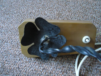 Nástěnná lampička - 2x, ruční výroba - vše originální - 4