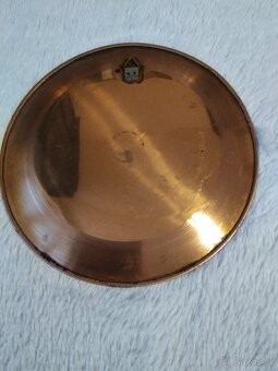 Řecký nástěnný, měděný talíř - 4
