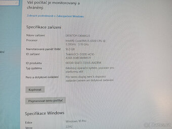 PC - Herní, deska: MSI Z270 Sli Plus/ I5-6400/ SSD - 4