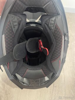 Carbon přilba LS2 vel.M zánovní - 4