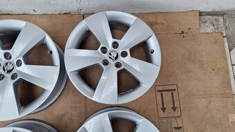 Alu kola Škoda 16" 5x100 6J ET38 Scala Fabia Kamig - 4