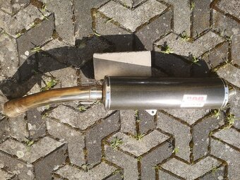Laděný výfuk Yamaha BOS carbon karbon - 4