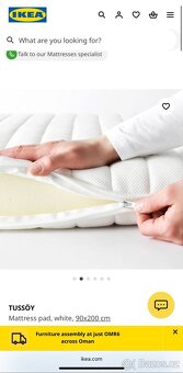 Postel 90×200 Ikea - 4