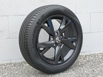 Pěkná nová orig alu kola Škoda Octavia 4, Pirelli 205/55/17 - 4