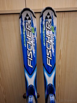 Sjezdové carvingové lyže FISCHER Fire délka 140cm - 4
