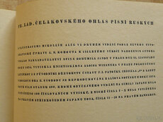 Knihu Ohlas písní ruských - 4