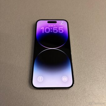 Jako nový iPhone 14 Pro 256GB deep purple, bez škrábance - 4