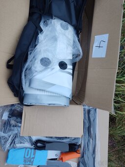 PHYSIONICS NAFUKOVACÍ PADDLEBOARD, BŮH ANUBIS, 320 CM - 4