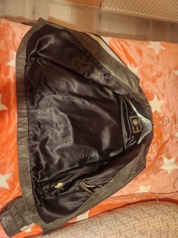 Pánská, kožená bunda KARA - 4