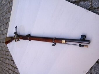 Volunteer Rifle cal.451 Perkusní kulovnice + přísluš. - 4