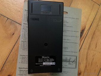 Kytarová ladička Matrix SR - 2000 - 4