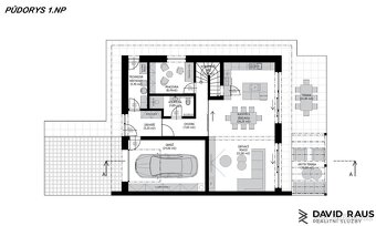 Prodej rodinného domu 5+kk (211 m2) s garáží, pozemek 467 - 4