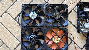 Mix PC ventilátorů / 80mm / 92mm / 120mm - 4