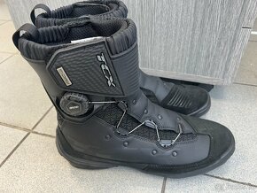 108. Moto boty TCX INFINITY 3 MID WP černé 45 - 4